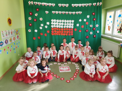 Alt="Zdjęcia przedstawia przedszkolaki z Zborowskiego."