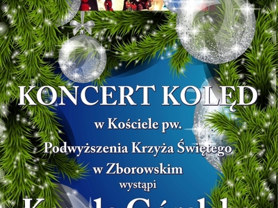 Alt="Plakat Koncertu Kolęd 2023."