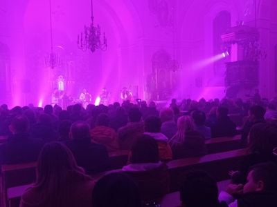Alt="Zdjęcie przedstawia Koncert Kolęd 2023 w Kościele w Zborowskim."