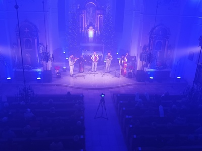 Alt="Zdjęcie przedstawia Koncert Kolęd 2023 w Kościele w Zborowskim."