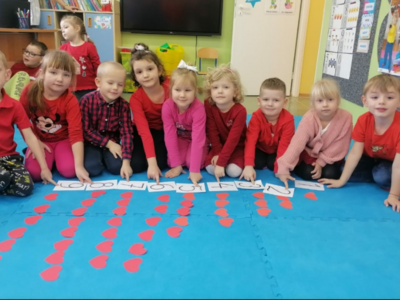 Alt="Zdjęcie przedstawia przedszkolaki ze Zborowskiego."