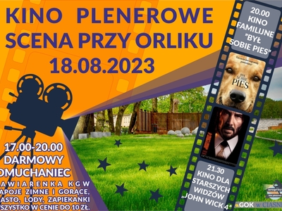 Alt="Plakat na wydarzenie - Kino Plenerowe w Ciasnej."

<a href="https://pl.freepik.com/darmowe-wektory/tlo-festiwal-filmowy-kino_6868399.htm#query=kino&position=2&from_view=search&track=country_rows_v2">Obraz autorstwa starline</a> na Freepik