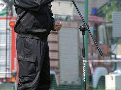 Alt="Zdjęcie przedstawia zawody - Ochotniczych Straży Pożarnych gminy Ciasna. Fot. Radosław Gruca."