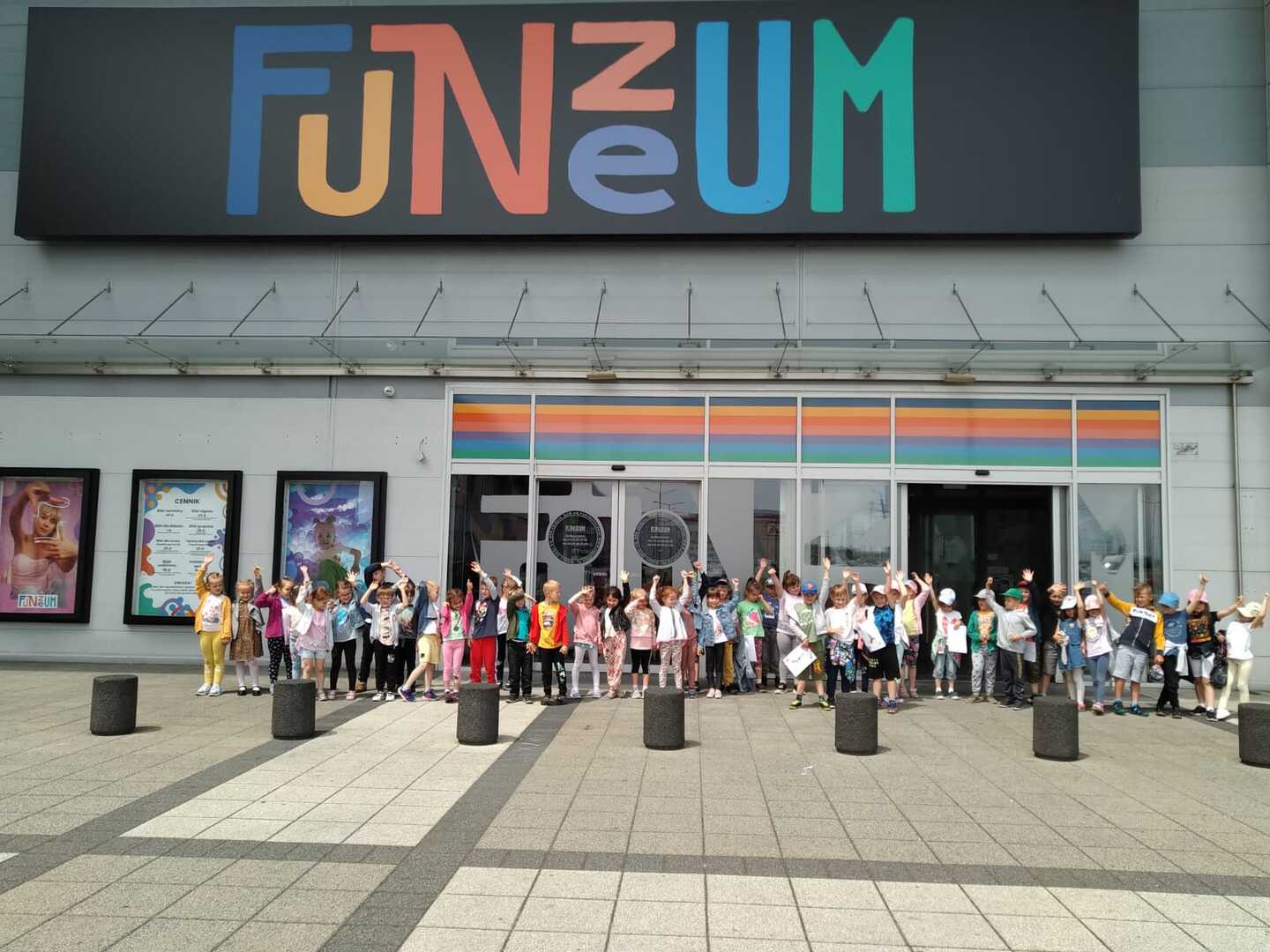Alt="Zdjęcie przedstawia przedszkolaki z Ciasnej w Funzeum."