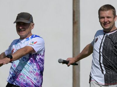Alt="Zdjęcie przedstawia zawody przedszkolaków „SPRINTEM DO MARATONU”. Foto: R.Gruca"