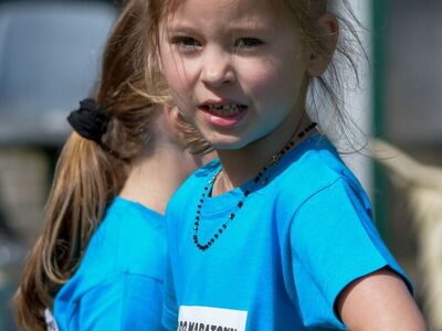 Alt="Zdjęcie przedstawia zawody przedszkolaków „SPRINTEM DO MARATONU”. Foto: R.Gruca"