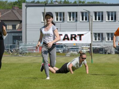 Alt="Zdjęcie przedstawia zawody przedszkolaków „SPRINTEM DO MARATONU”. Foto: R.Gruca"