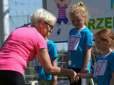 Alt="Zdjęcie przedstawia zawody przedszkolaków „SPRINTEM DO MARATONU”. Foto: R.Gruca"