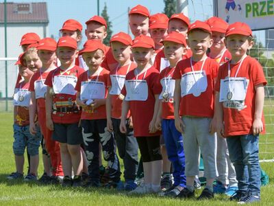 Alt="Zdjęcie przedstawia zawody przedszkolaków „SPRINTEM DO MARATONU”. Foto: R.Gruca"