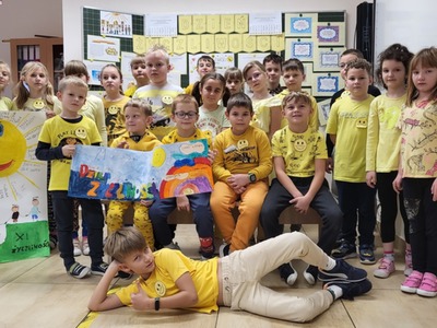 Alt="Światowy Dzień Życzliwości i Pozdrowień w Szkole w Zborowskiem."