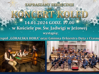 Alt="Plakat Koncertu Kolęd."