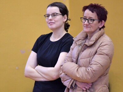 Alt="Zdjęcie przedstawia wizytę Grupy Poszukiwawczo-Ratowniczej OSP Solarnia w szkole w Ciasnej."