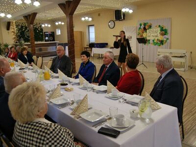 Alt="Zdjęcie przedstawia obchody Jubileuszy 50-, 55-, 60- i 65-lecia Pożycia Małżeńskiego w 2023 roku w Ciasnej."