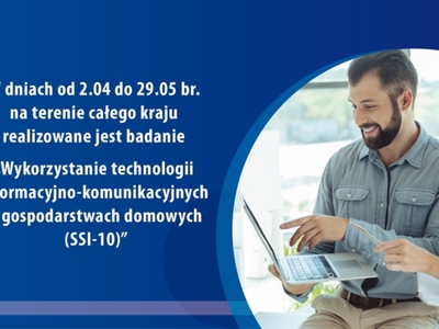 Baner GUS dotyczący badania ankietowego