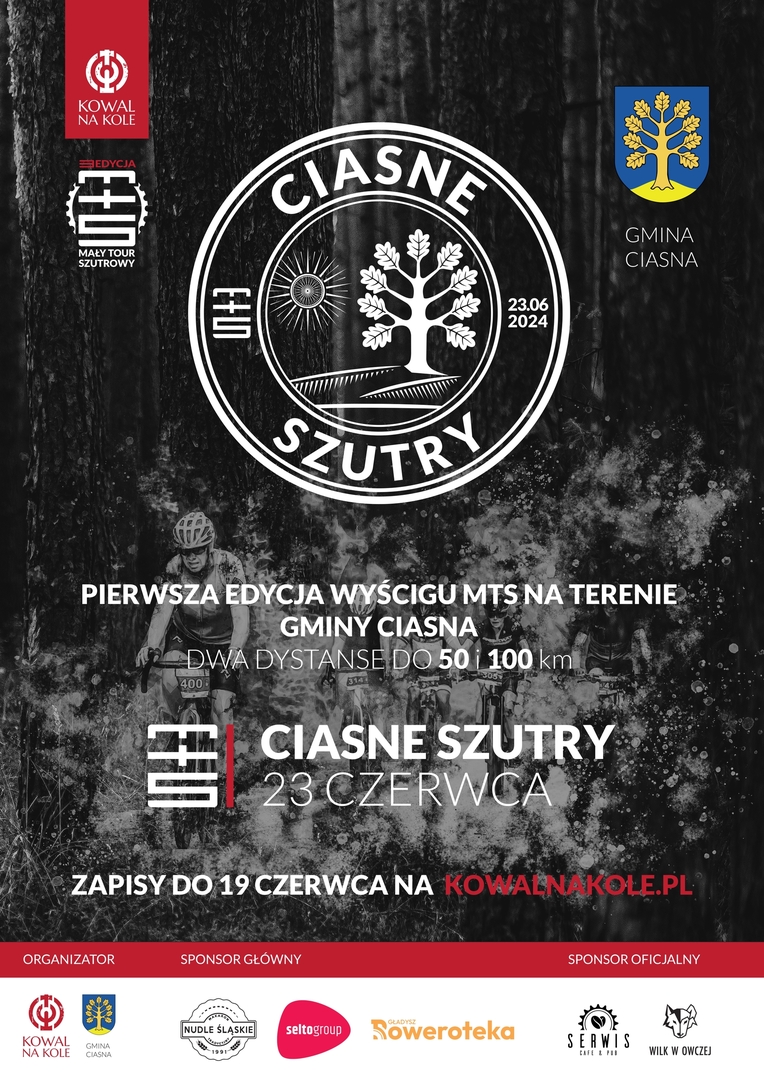 Alt="Plakat wydarzenie pt. Ciasne Szutry."