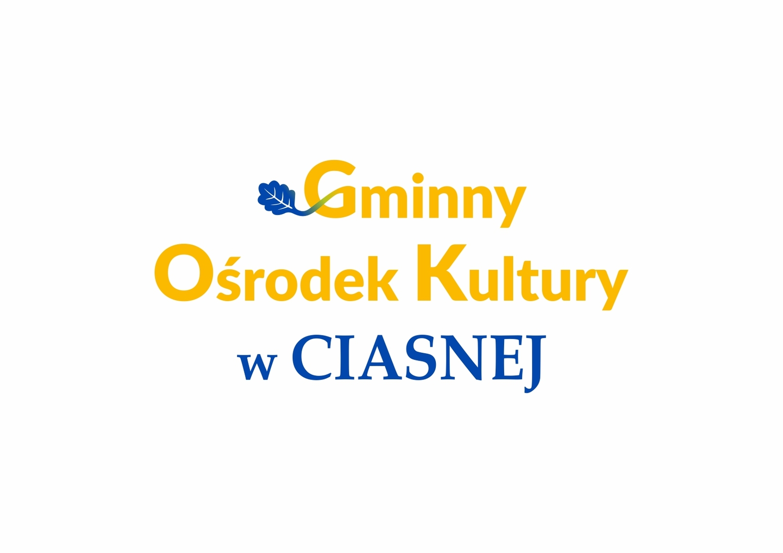 Alt="Logo Gminnego Ośrodka Kultury w Ciasnej."