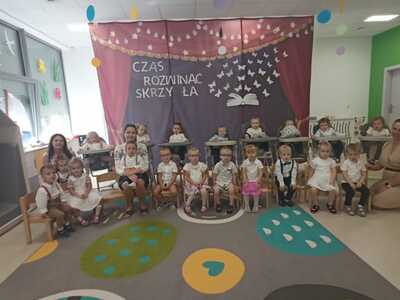 Alt="Pożegnanie trzylatków w żłobku Maluch+."