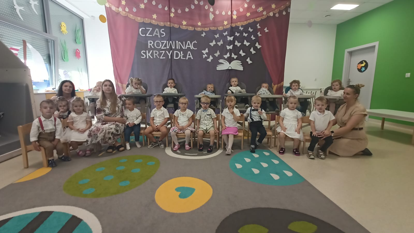 Alt="Pożegnanie trzylatków w żłobku Maluch+."