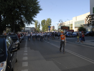 Alt="Zdjęcie przedstawia Gminną Orkiestrę Dętą w Ciasnej podczas Konkursu Orkiestr Dętych w Radomiu."