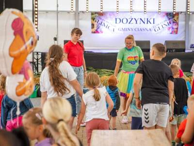 Alt=”Zdjęcie przedstawia obchody Dożynek Gminy Ciasna w Glinicy w dniach 31 sierpnia 2024 roku.”