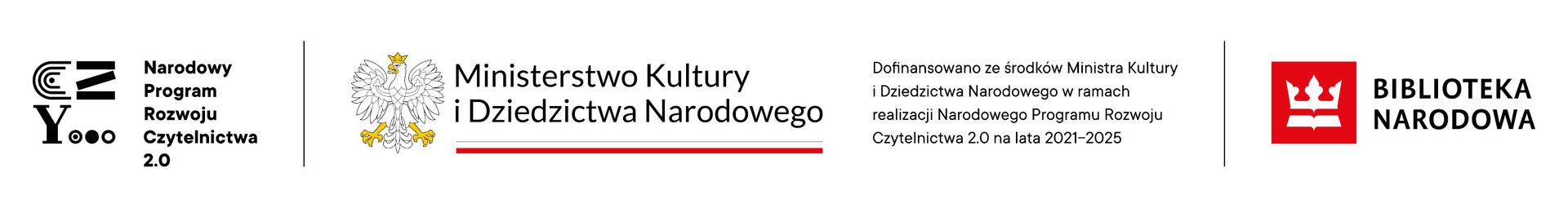 Alt="Gminna Biblioteka Publiczna w Ciasnej beneficjentem Narodowego Programu Rozwoju Czytelnictwa 2.0"