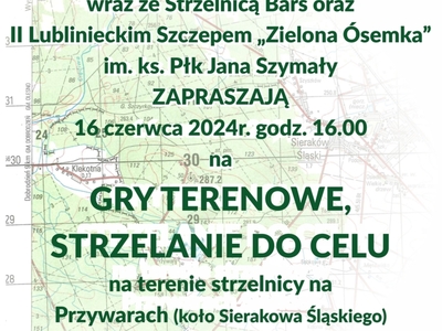 Alt="Plakat Gry Terenowe z Okazji Dni Gminy Ciasna 2024."