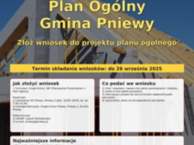 plakat z ogłoszeniem