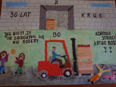 1 miejsce – Agnieszka Wacyk, klasa 6 PSP Ciechlin