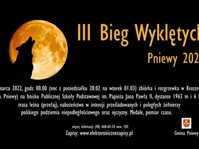 wilk na tle księżyca