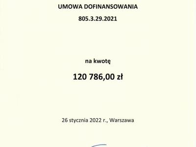 Pierwsza strona umowy