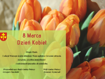 Życzenia z okazji Dnia Kobiet.