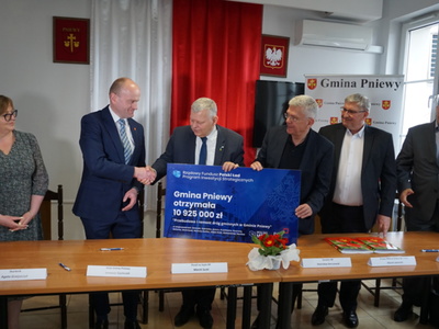 Podpisanie umowy Polski Ład.