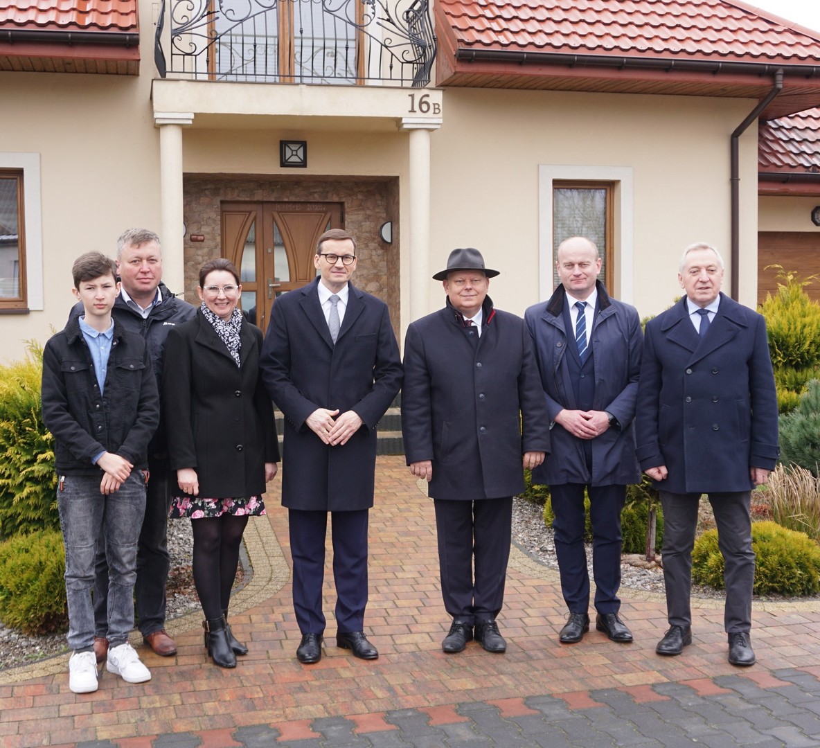 Konferencja Premiera Mateusza Morawieckiego w Załężu Dużym