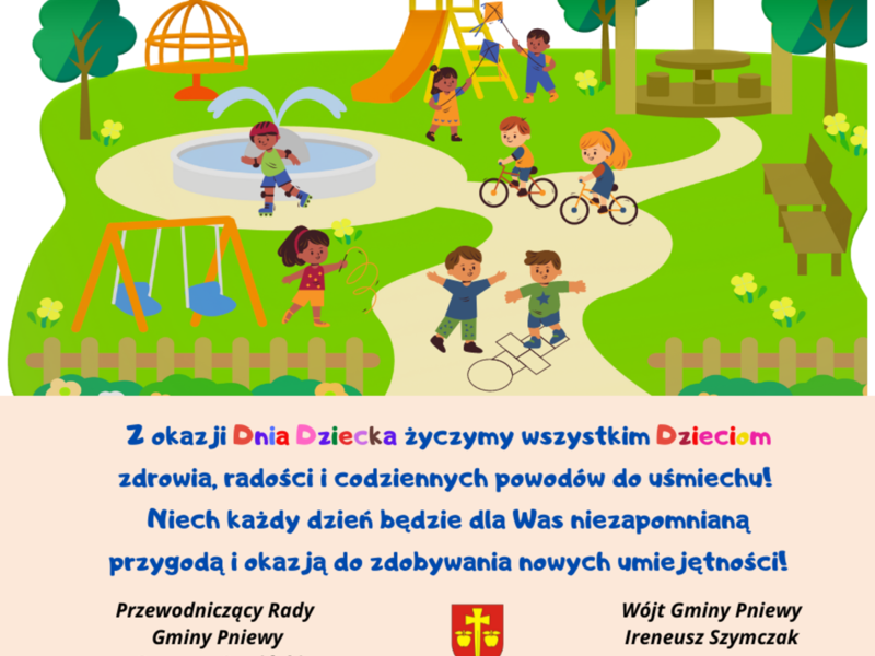 Za Ile Jest Dzień Dziecka Wiadomości - Gmina Pniewy
