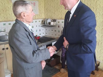 Państwo Janina i Stefan Łukasiak