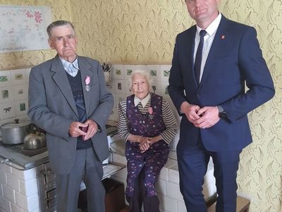 Państwo Janina i Stefan Łukasiak