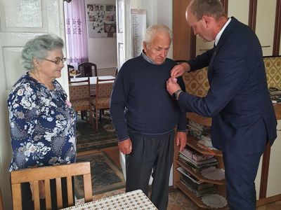 Państwo Leokadia i Czesław Marczak