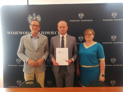 Podpisanie umowy "Pod biało-czerwoną".