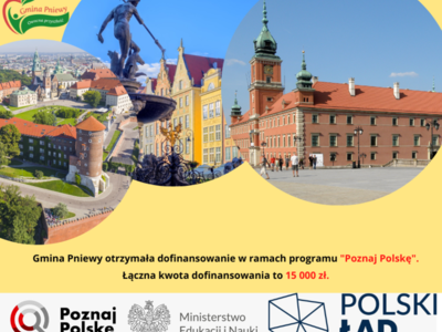 Informacja o dofinansowaniu.