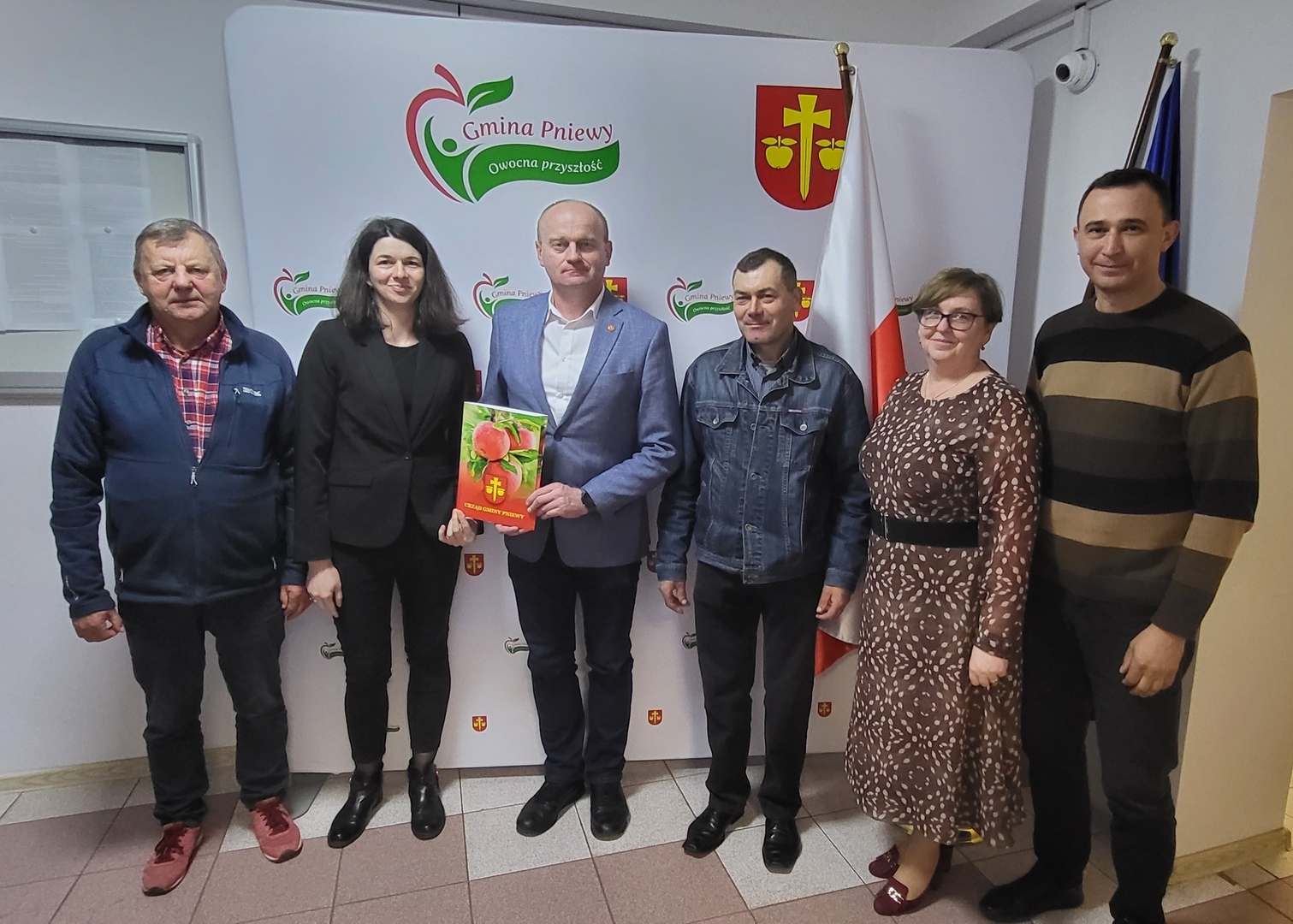 Podpisanie umowy z OSP Ciechlin.