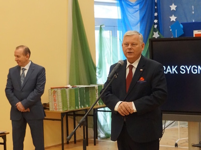 Otwarcie szkoły w Ciechlinie 16.12.2022r.
