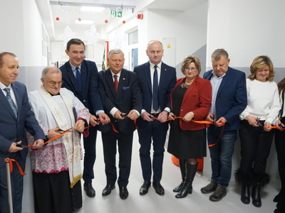 Otwarcie szkoły w Ciechlinie 16.12.2022r.