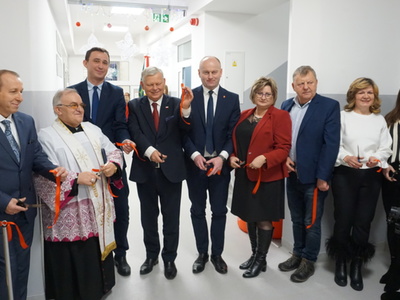 Otwarcie szkoły w Ciechlinie 16.12.2022r.