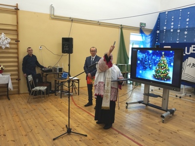 Otwarcie szkoły w Ciechlinie 16.12.2022r.