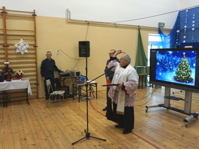 Otwarcie szkoły w Ciechlinie 16.12.2022r.