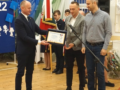 Otwarcie szkoły w Ciechlinie 16.12.2022r.
