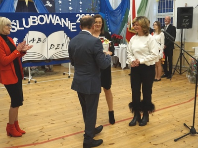 Otwarcie szkoły w Ciechlinie 16.12.2022r.