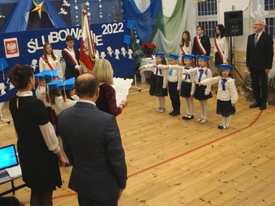 Otwarcie szkoły w Ciechlinie 16.12.2022r.