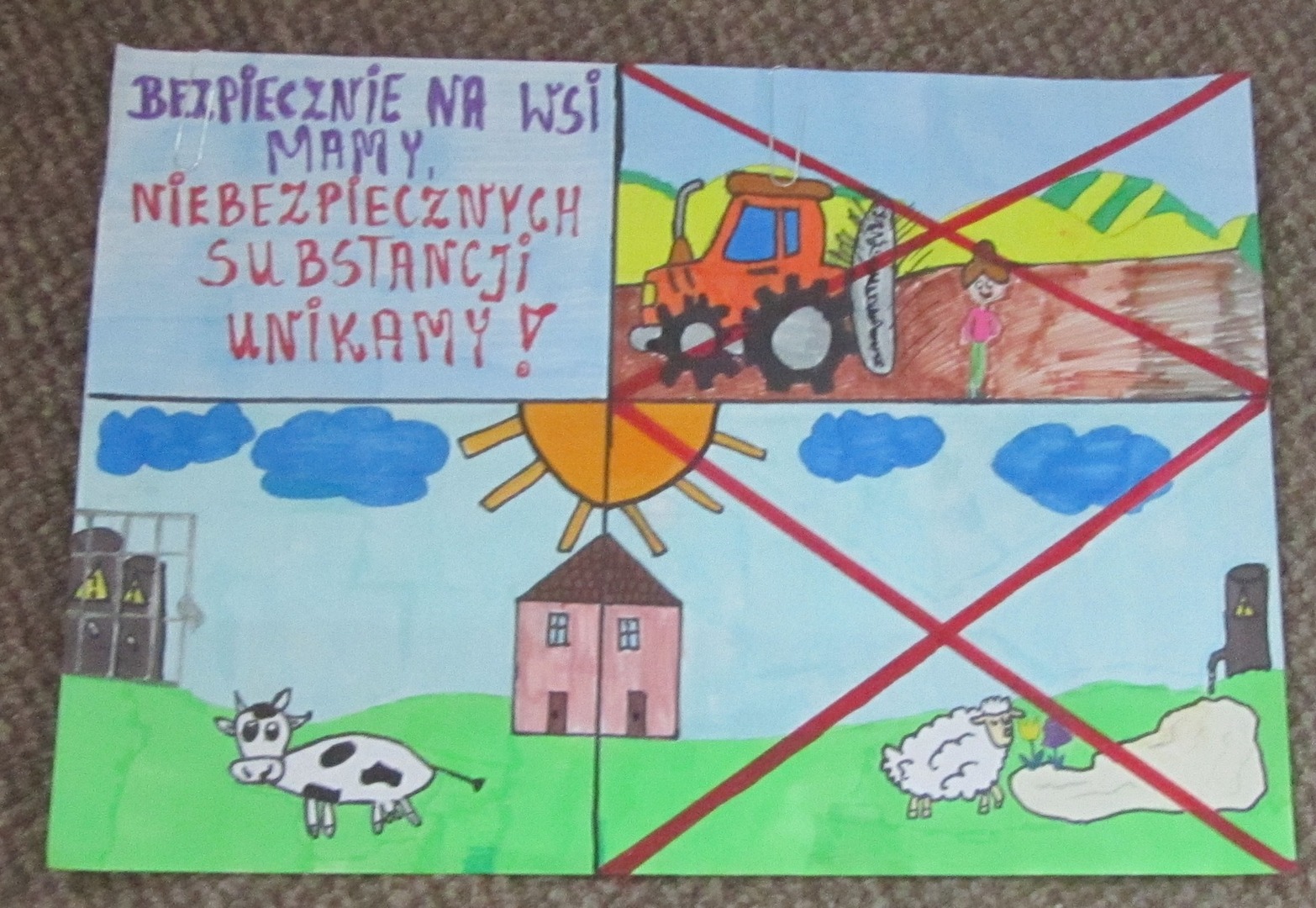 I miejsce - Wiktoria Stelmasińska - klasa VII - PSP - Jeziora