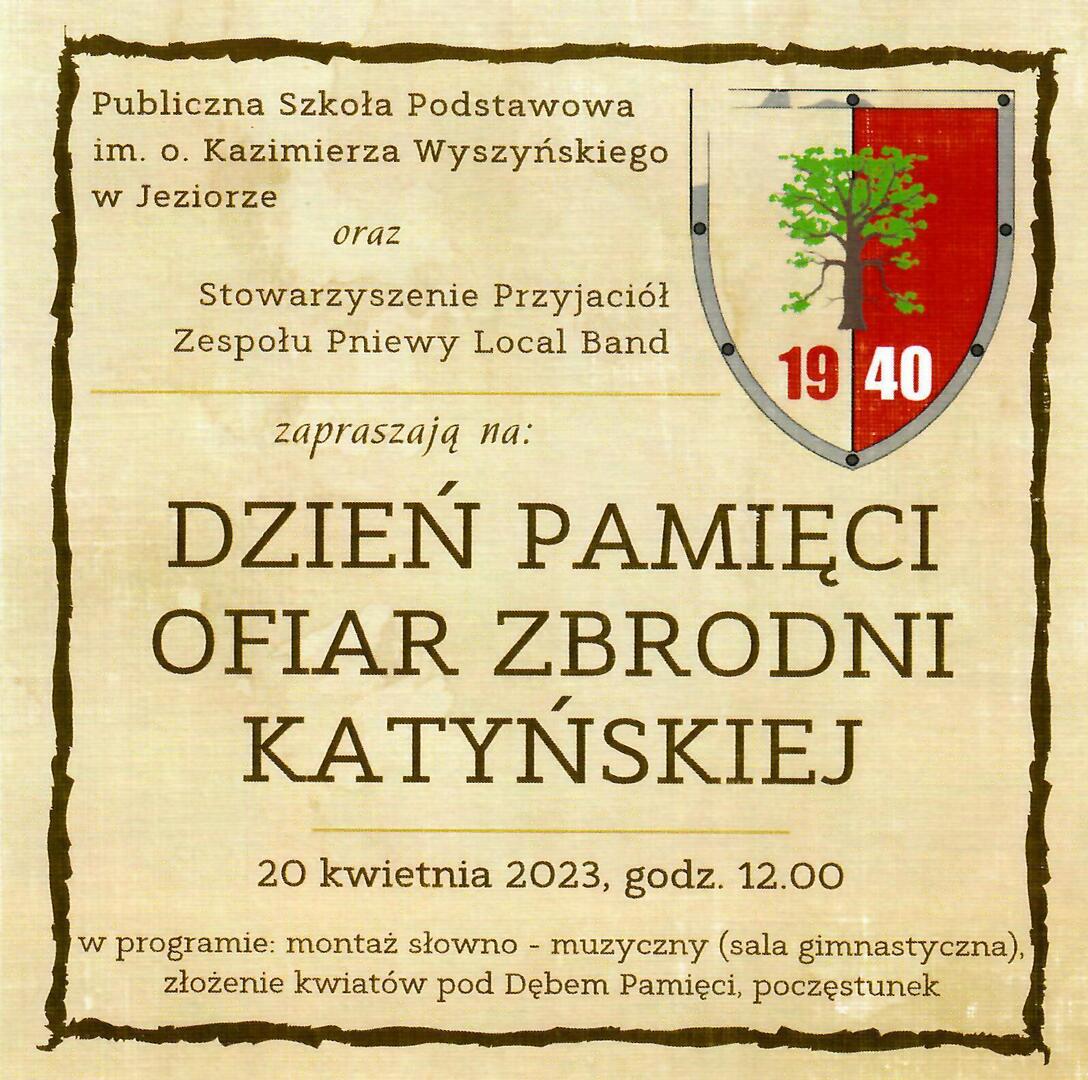 Dzień Pamięci Ofiar Zbrodni Katyńskiej